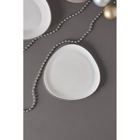 Karaca Agata Opal Cam 18 cm Pasta Tabağı