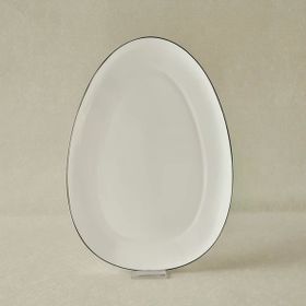 Karaca Agata Opal Cam 33 cm Kayık Tabak