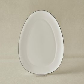 Karaca Agata Opal Cam 33 cm Kayık Tabak