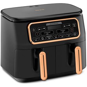 Karaca Air Pro Cook Duo Ev Yemeği XXXL 4+4 lt Black Copper Airfryer