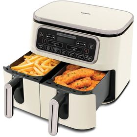 Karaca Aır Pro Cook Duo Köz XXXL 4+4 lt Iconic Beige Airfryer