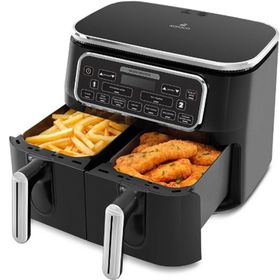 Karaca Air Pro Cook Duo Tandır XXXL 4+4 lt Black Silver Airfryer