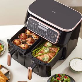 Karaca Air Pro Cook Duo Tandır XXXL 4+4 lt Rosegold Airfryer