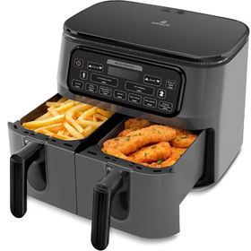 Karaca Air Pro Cook Duo Tandır XXXL 4+4 lt Space Gray Black Airfryer