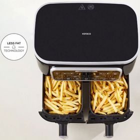Karaca Air Pro Cook Duo Tandır XXXL 4+4 lt Space Gray Black Airfryer