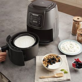 Karaca Air Pro Cook XL 2 in 1 4 lt Black Chrome Airfryer