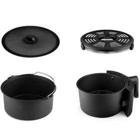 Karaca Air Pro Cook XL 2 in 1 Konuşan 4 lt Black Copper Airfryer