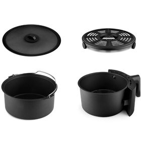 Karaca Air Pro Cook XL 2 in 1 Konuşan 4 lt Iconic Beige Airfryer
