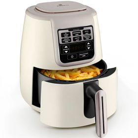 Karaca Air Pro Cook XL 2 in 1 Konuşan 4 lt Iconic Beige Airfryer
