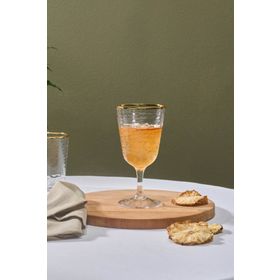 Karaca Akroma 360 ml Gold Transparent Kadeh