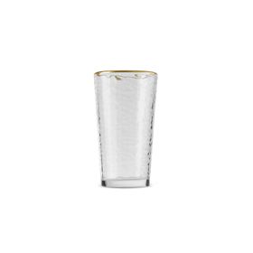 Karaca Akroma Transparent 590 ml Gold Meşrubat Bardağı