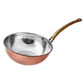 Karaca Alacahöyük Bakır Wok 24 cm Tava