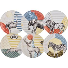 Karaca Animal 6 Kişilik 21 cm Pasta Takımı