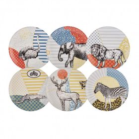 Karaca Animal 6 Kişilik 21 cm Pasta Takımı