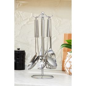 Karaca Apricot Chef 7 Parça Standlı Servis Seti