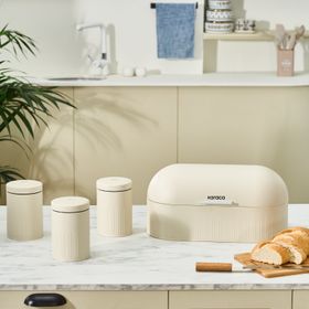 Karaca Aren Cream Xl Ekmek Kutusu + Saklama Kabı
