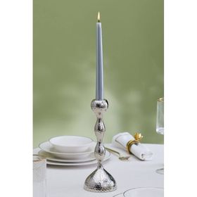 Karaca Arlen Silver 23 cm Tekli Şamdan