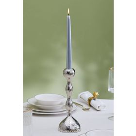 Karaca Arlen Silver 23 cm Tekli Şamdan