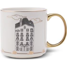Karaca Art Nou 400 ml Beyaz Kupa