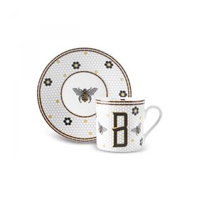 Karaca B Harfli 80 ml Kahve Fincanı