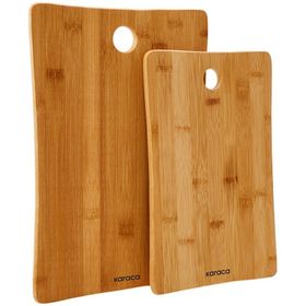 Karaca Bambu 2'li 30-35 cm Kesme Tahtası