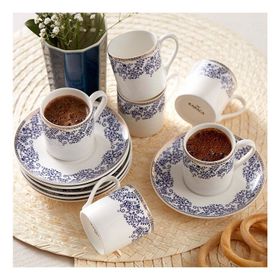 Karaca Bella 6 Kişilik 80 ml Kahve Fincanı Takımı