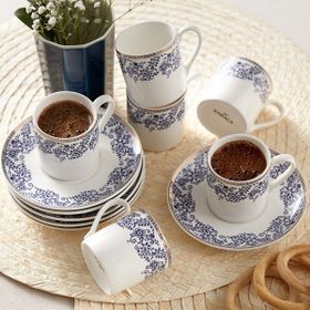 Karaca Bella 6 Kişilik 80 ml Kahve Fincanı Takımı