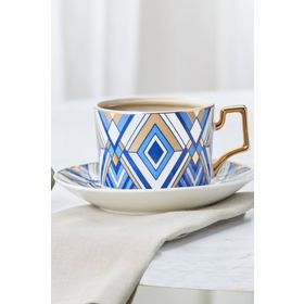Karaca Bergama 6 Kişilik 100 ml Kahve Fincan Takımı
