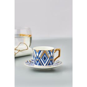 Karaca Bergama 6 Kişilik 100 ml Kahve Fincan Takımı