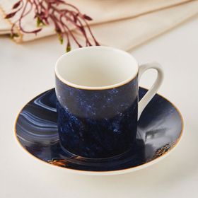 Karaca Beril 6 Kişilik 80 ml Renkli Kahve Fincanı