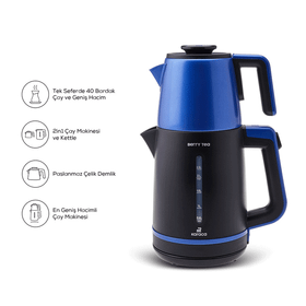 Karaca Berry Tea Xl 2in1 Bluberry Çay Makinesi ve Kettle
