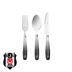 Karaca Beşiktaş 18 Parça 6 Kişilik Çatal Kaşık Bıçak Takımı