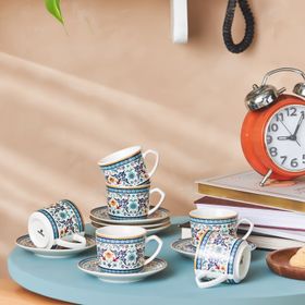 Karaca Beylerbeyi 6 Kişilik Kahve Fincan Takımı