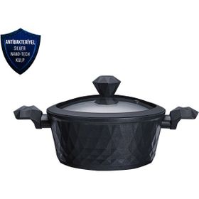 Karaca Biodiamond Antibakteriyel Kulp 28 cm Tencere