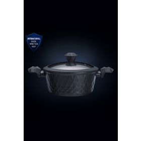 Karaca Biodiamond Antibakteriyel Kulp Indüksiyon Tabanlı 24 cm 4 lt Tencere