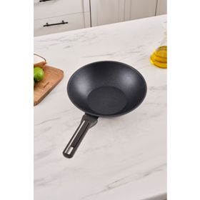 Karaca Biodiamond Prestige Siyah 28 cm Wok Tava
