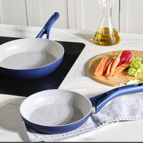 Karaca Biogranit Granit Kaplama 3 Parça Düz 20 24 26 cm Tava Seti