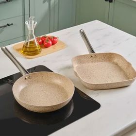 Karaca Biogranit Nare Grill Set Wood Tava