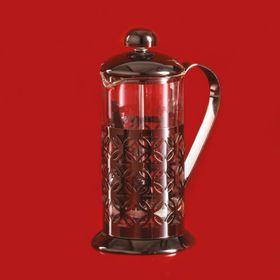 Karaca Black Flower 350 ml Coffee Bean French Press