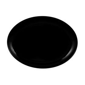 Karaca Black Swan 33x25 cm Kayık Tabak