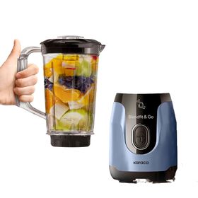 Karaca Blendfit Go Blue Gray Smoothie Blender Set