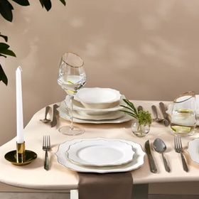 Karaca Blossom Porselen 24 Parça 6 Kişilik Yemek Takımı