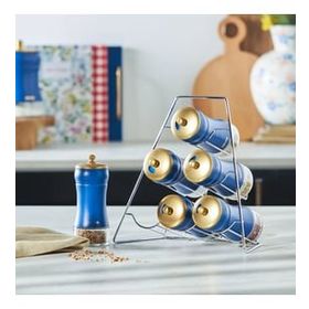 Karaca Blue Berry 7 Parça Üçgen Cam Baharat Takımı