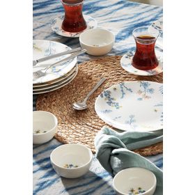 Karaca Bonita Blue Mavi 26 Parça 6 Kişilik Kahvaltı Takımı