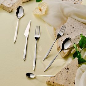 Karaca Bore Platin 6 Kişilik 36 Parça Çatal Kaşık Bıçak Takımı
