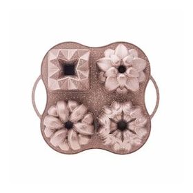Karaca Cake Pro 4'lü Rosegold Döküm Kek Kalıbı