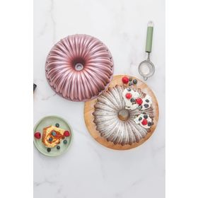 Karaca Cake Pro Dilimli Pembe Döküm Kek Kalıbı