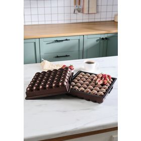 Karaca Cake Pro Kahverengi Karya XL Döküm Kek Kalıbı