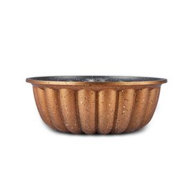Karaca Cake Pro Lina Gold 25,5 cm Döküm Kek Kalıbı