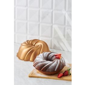 Karaca Cake Pro Pare Döküm Gold 24 cm Kek Kalıbı